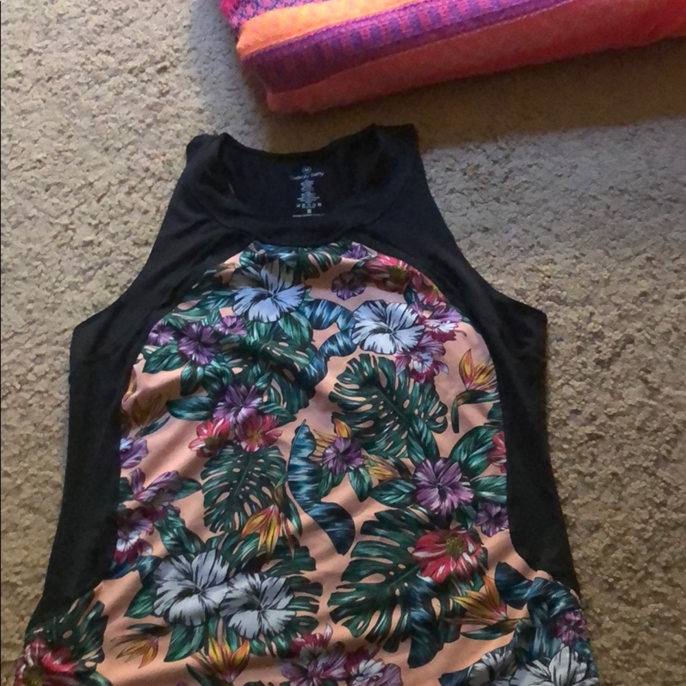 Sweaty Betty floral Tank